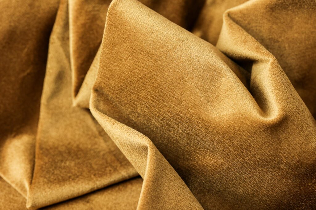 Velluto liscio in cotone ed elastomero della collezione Autunno Inverno Pontex 
