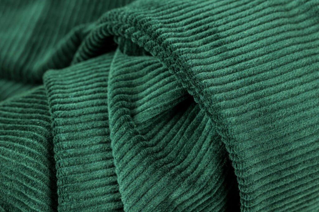 Velluto a coste in cotone ed elastomero della collezione Autunno Inverno Pontex