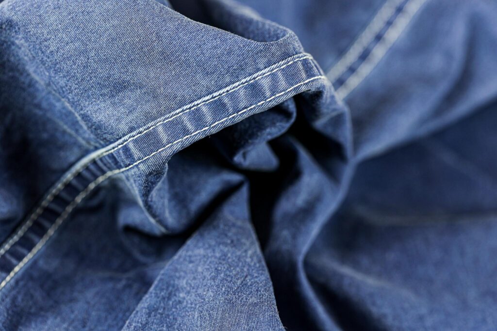 Pontex indigo resin-coated clothing fabrics