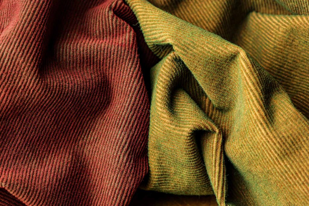 Velvet fabric with a ‘shady’ finish from the Pontex Autumn/Winter 2728 collection